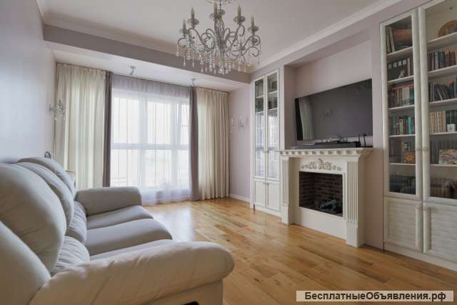 3х комнатная квартира 105.8м2. ЖК Лобачевский