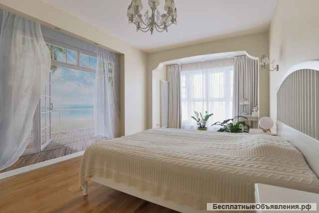 3х комнатная квартира 105.8м2. ЖК Лобачевский