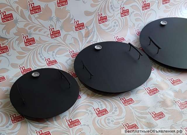 Крышка для тандыра d400 мм (металл) с термометром