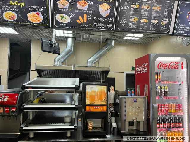 Бизнес-кафе на фудкорте в крупнейшем трк