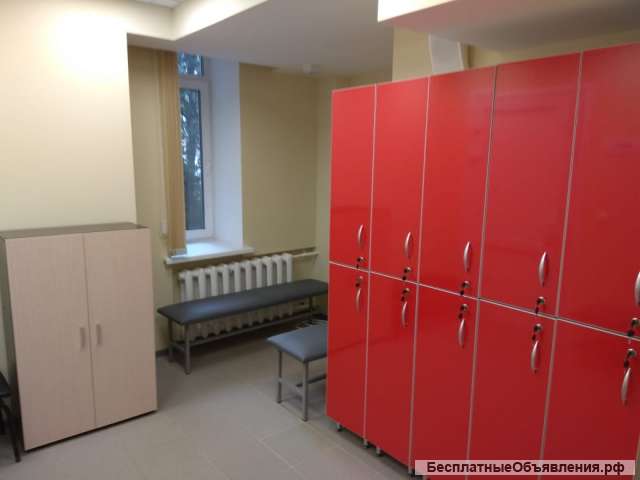 Шкафчики для спортивных раздевалок