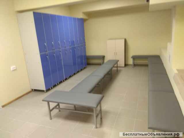 Шкафчики для спортивных раздевалок