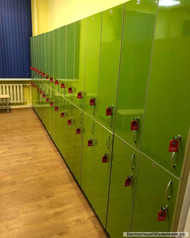 Шкафчики для спортивных раздевалок