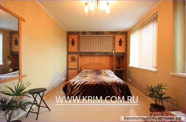 Ялта отдельный дом 4 комнаты 8 человек свой двор парковка вид на море