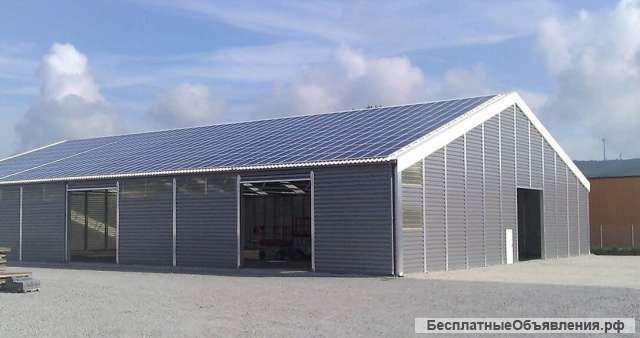 Быстровозводимые здания, ангары, склады
