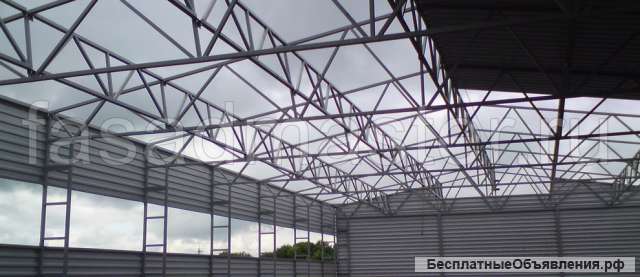 Быстровозводимые здания, ангары, склады
