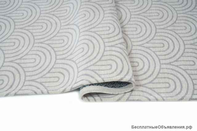 Ковер бежевый хлопковый в стиле ART DEKO