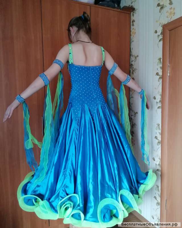 Платье для бальных танцев эксклюзив