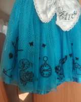 Фирменное детское платье Алисы в стране чудес