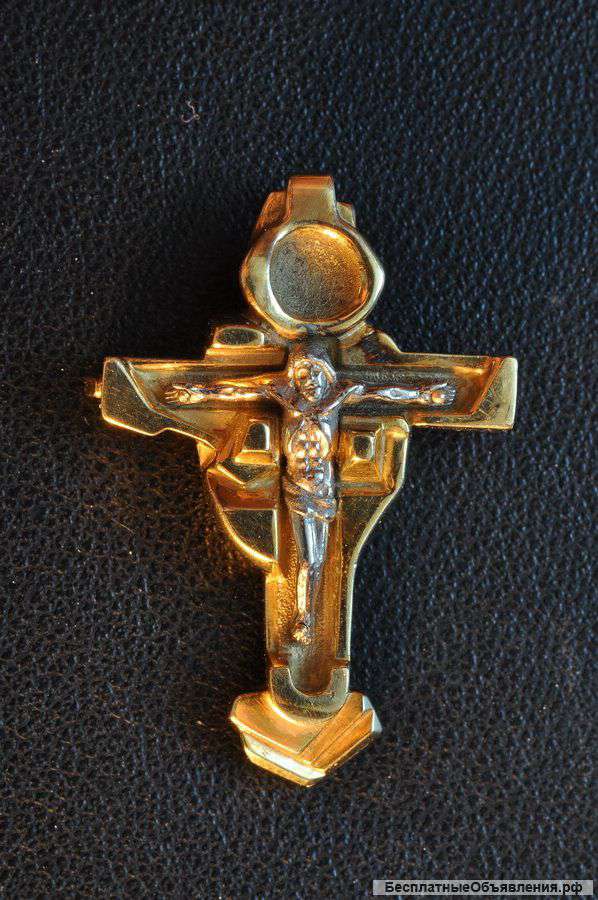 Нательный крест "Сердце Христа" Эрнста Неизвестного