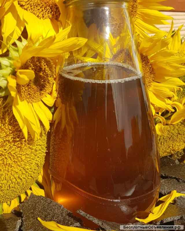 Растительное масло, подсолнечное, нерафинированное