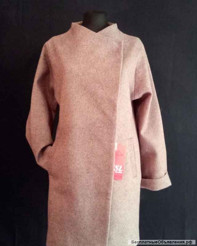 Драповое пальто- Россия 44-46