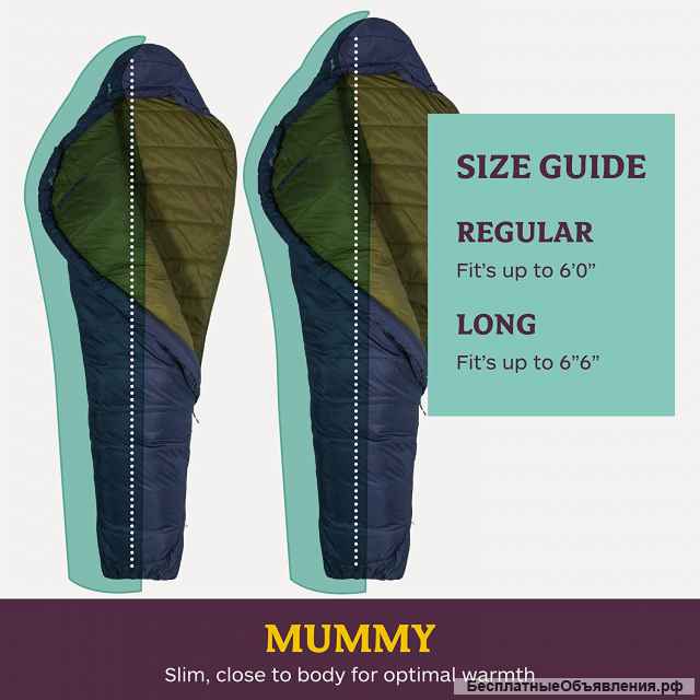 Спальный мешок Marmot Ultra Elite 30 Long, новый. Вес: 0,91 кг