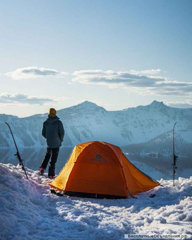Палатка Marmot Cazadero 2P. Новая. Надежная двухместная палатка для туризма и путешествий