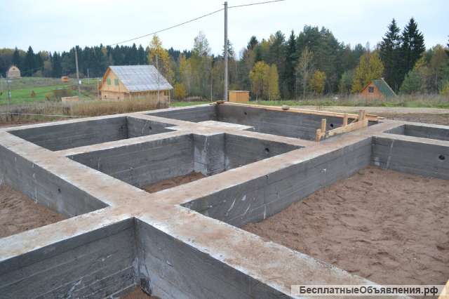 Фундамент для любых построек