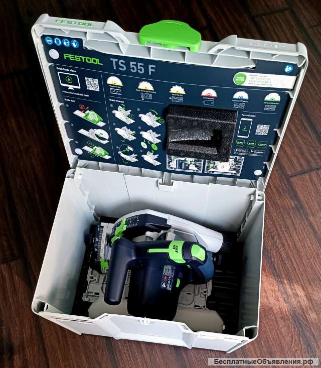 Festool TS 55 FEBQ-Plus Погружная пила