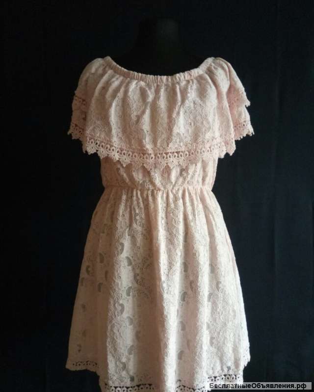 Итальянское кружево платье-40-42