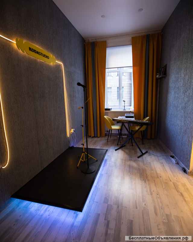 Аренда вокальной студии / класса / репетиционной точки - Приморский 6