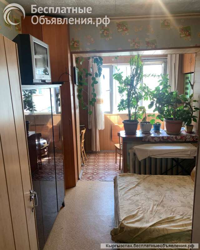 2-комнатную квартиру, мкр. Асанбай, б/п