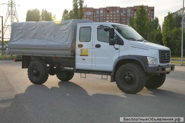 Спецавтомобили и ГАЗ Садко НЕкст С42А43, Садко Некст ТРИО со сдвоенной кабиной