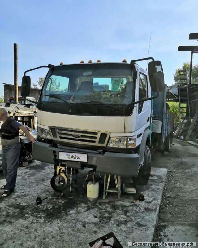 Ford lcf 2006г.в с Кму и лебедкой 8т