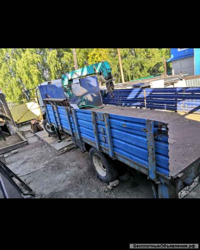 Ford lcf 2006г.в с Кму и лебедкой 8т