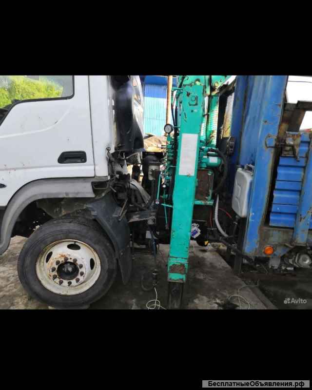 Ford lcf 2006г.в с Кму и лебедкой 8т