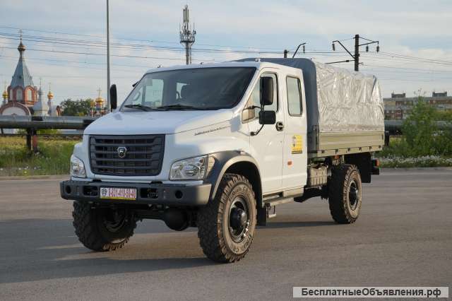 ГАЗ Садко НЕкст С42А43, двухрядная кабина ГАЗ Садко НЕкст Трио