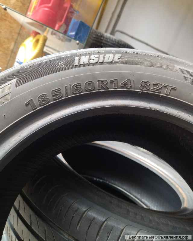 185 60 14 летние шины бу резина лето R14