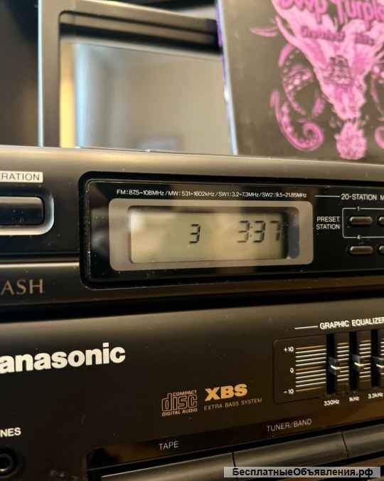 Магнитола Panasonic RX-DT610 (не использовалась)
