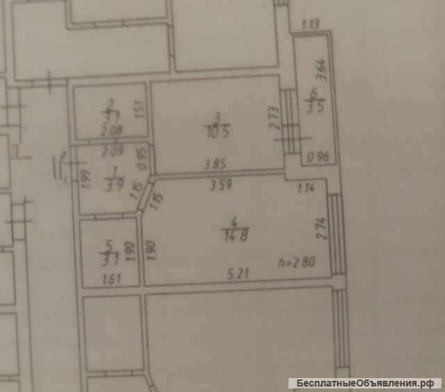 1 к.кв. ремонт Краснодарский