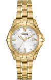 Часы женские Citizen Eco Drive EW1932-54А позолоченные