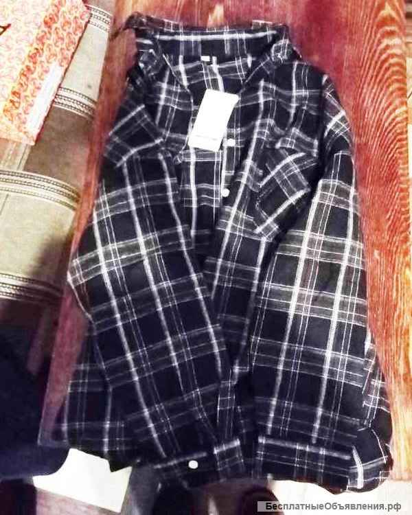 Рубашки женские SixSisters новые. р. 56. Р. 54. Хлопок 100%