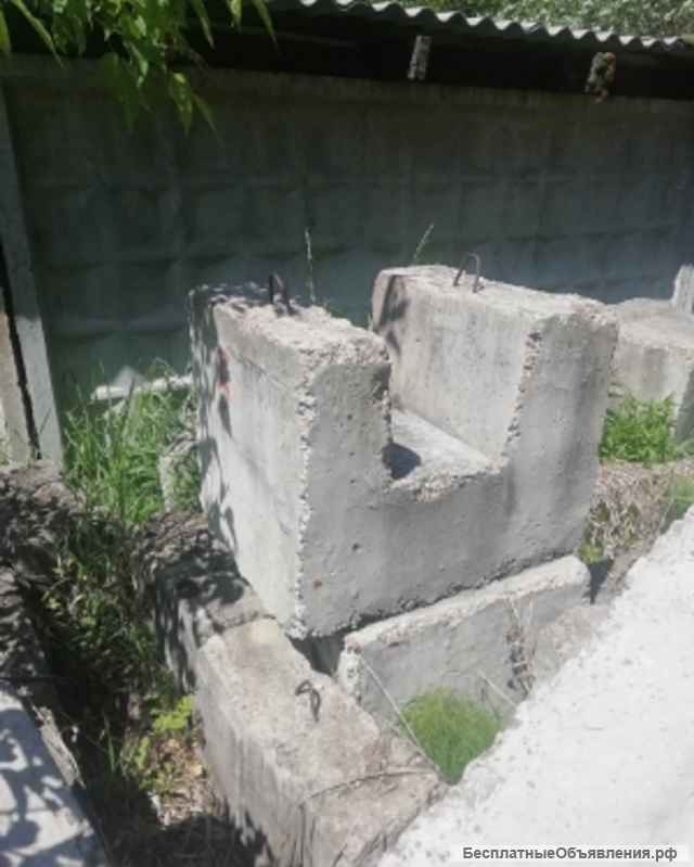 Плиты ограждения П-6ва, стаканы под плиты Ф 3.30.20.4