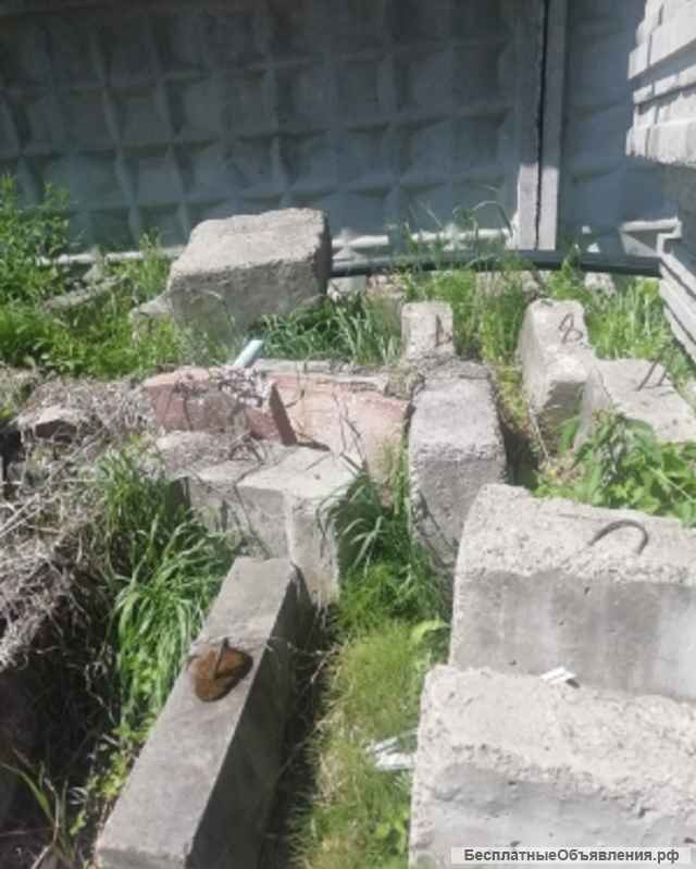 Плиты ограждения П-6ва, стаканы под плиты Ф 3.30.20.4