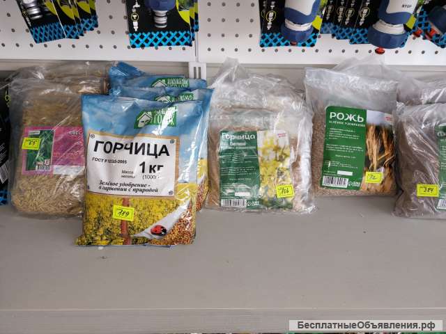 Семена сидератов