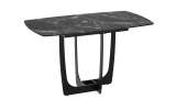 Стол обеденный «Орфей» Цвет-Черный муар