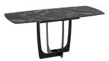 Стол обеденный «Орфей» Цвет-Черный муар