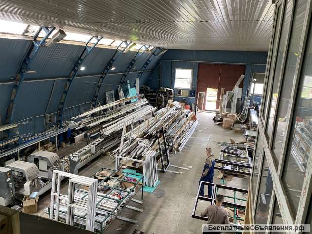 Предприятие по производству конструкций из ПВХ и алюминиевого профиля с чистой прибылью от 500 т.мес