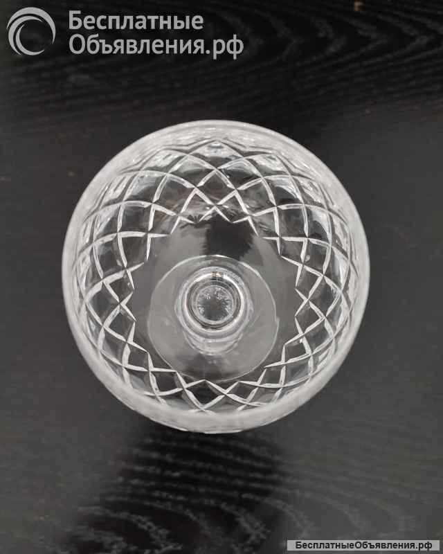 Бокалы хрусталь Чехословакия цена за 5 шт. Состояние новое, не пользовались, высота 19 см.