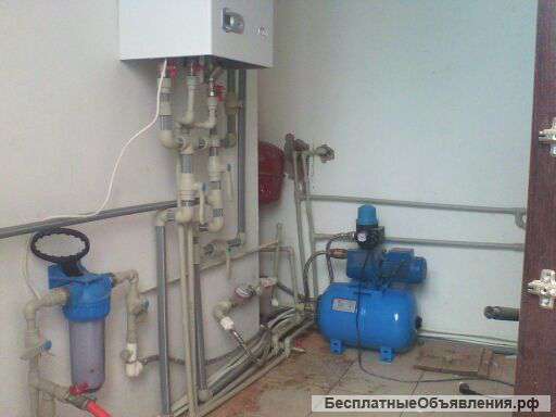 Монтаж водяного отопления заказывайте нам