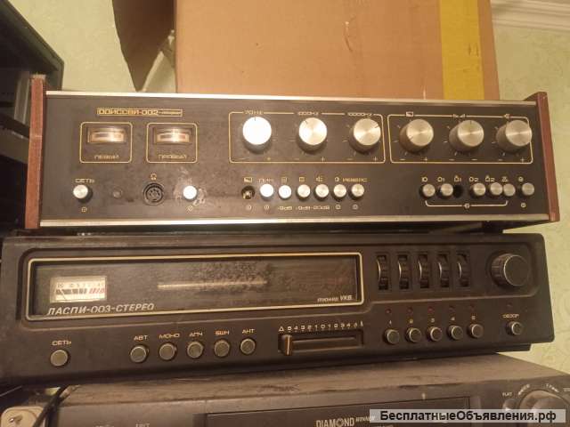 Тюнер ласпи 003усилитель одиссей 002.вега зп 110