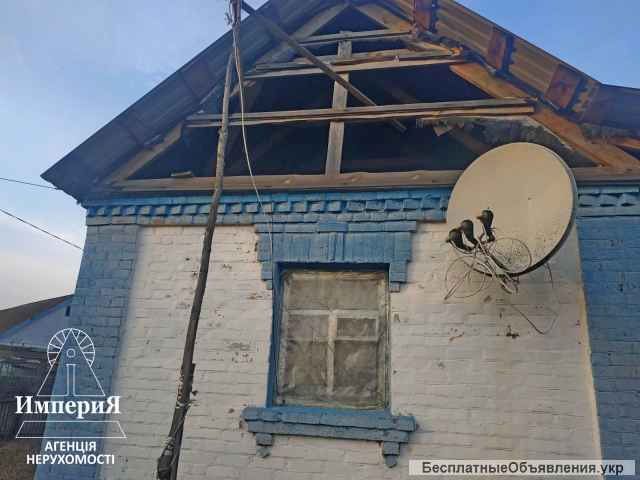 Дом в Чепилиевке.25 соток.Газ, свет, вода.