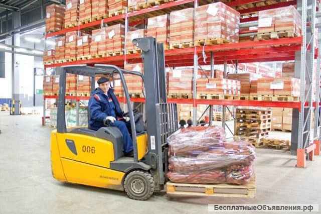 Грузчик на вахту пищевое производство в МО г. Щелково проживание + питание 3 раза