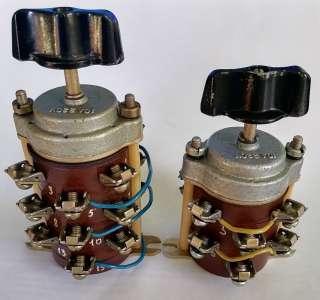 Пакетные переключатели ДС 3.603.023 и др.