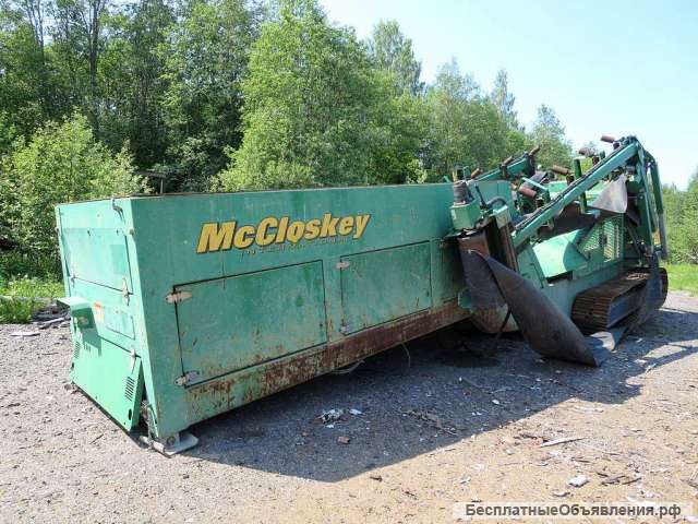 Грохот McCloskey 130, 2016 г, 4800 м/ч