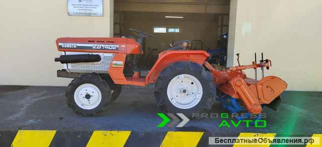 Японский трактор KUBOTA ZB1402