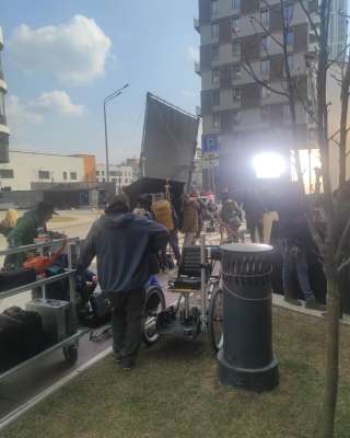 Работа на кино-съемках