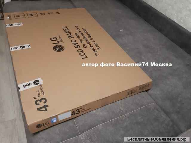 Матрицы FULL HD 43" для LG 43LM5500*/5700*/5762*/5772* (EAJ65452601) PT430CT02-2