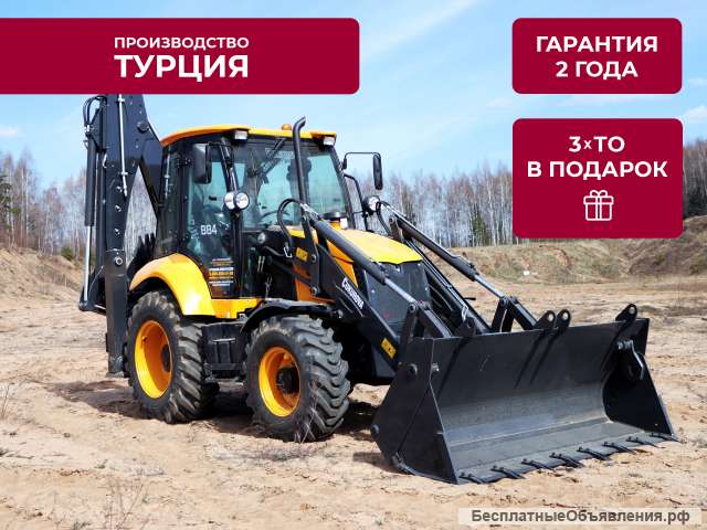 Экскаватор-погрузчик Cukurova 884